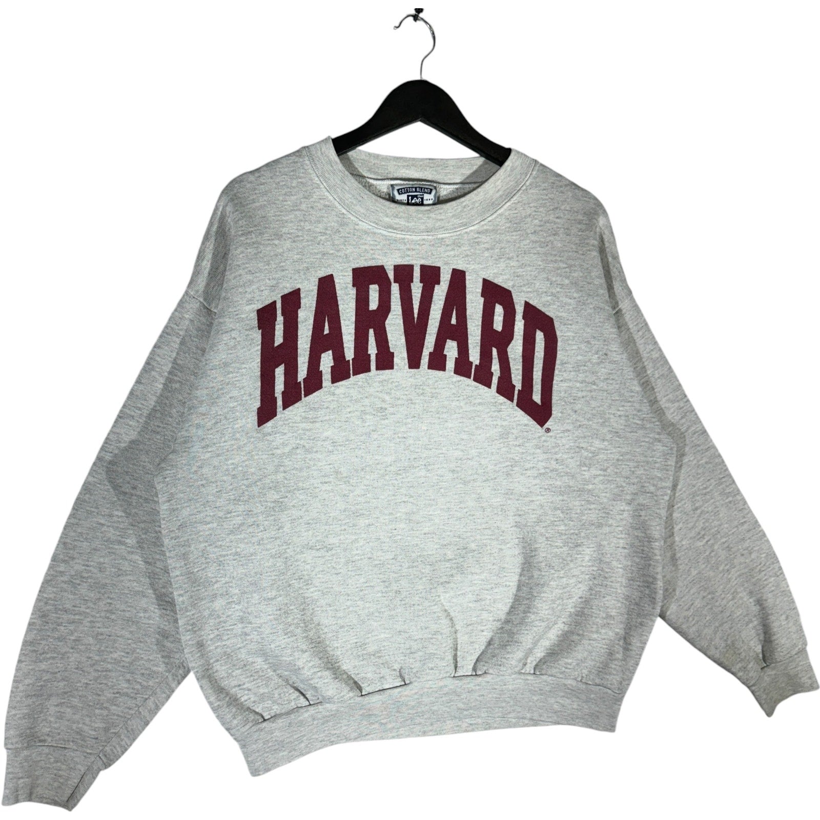 Vintage Harvard University Spellout Crewneck 90s