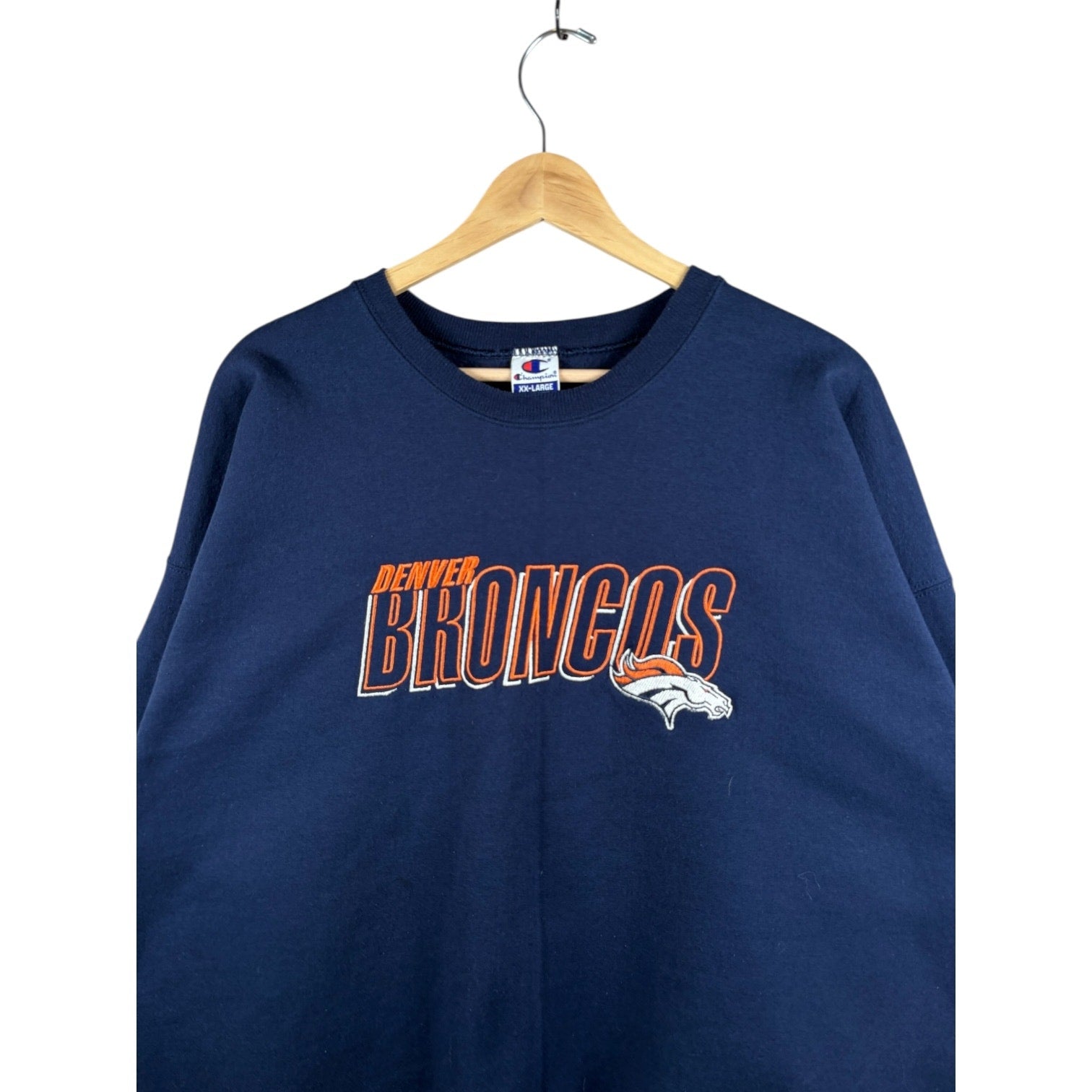 Vintage Champion Denver Broncos Pullover Crewneck
