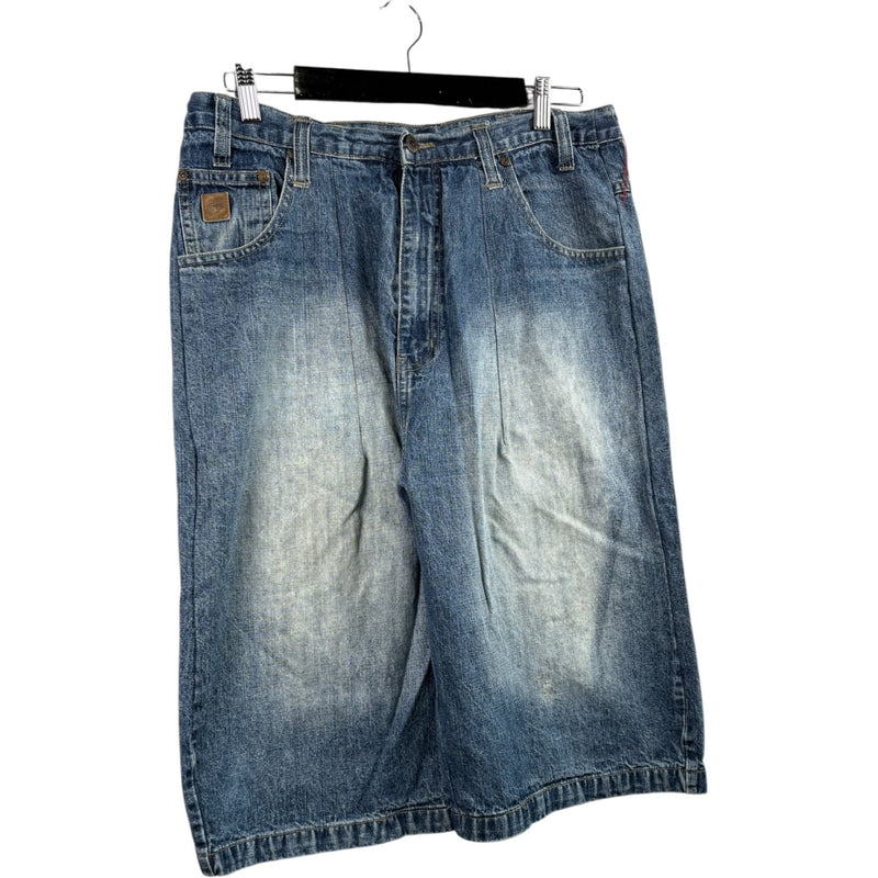 Vintage Faded Bermuda Denim Shorts