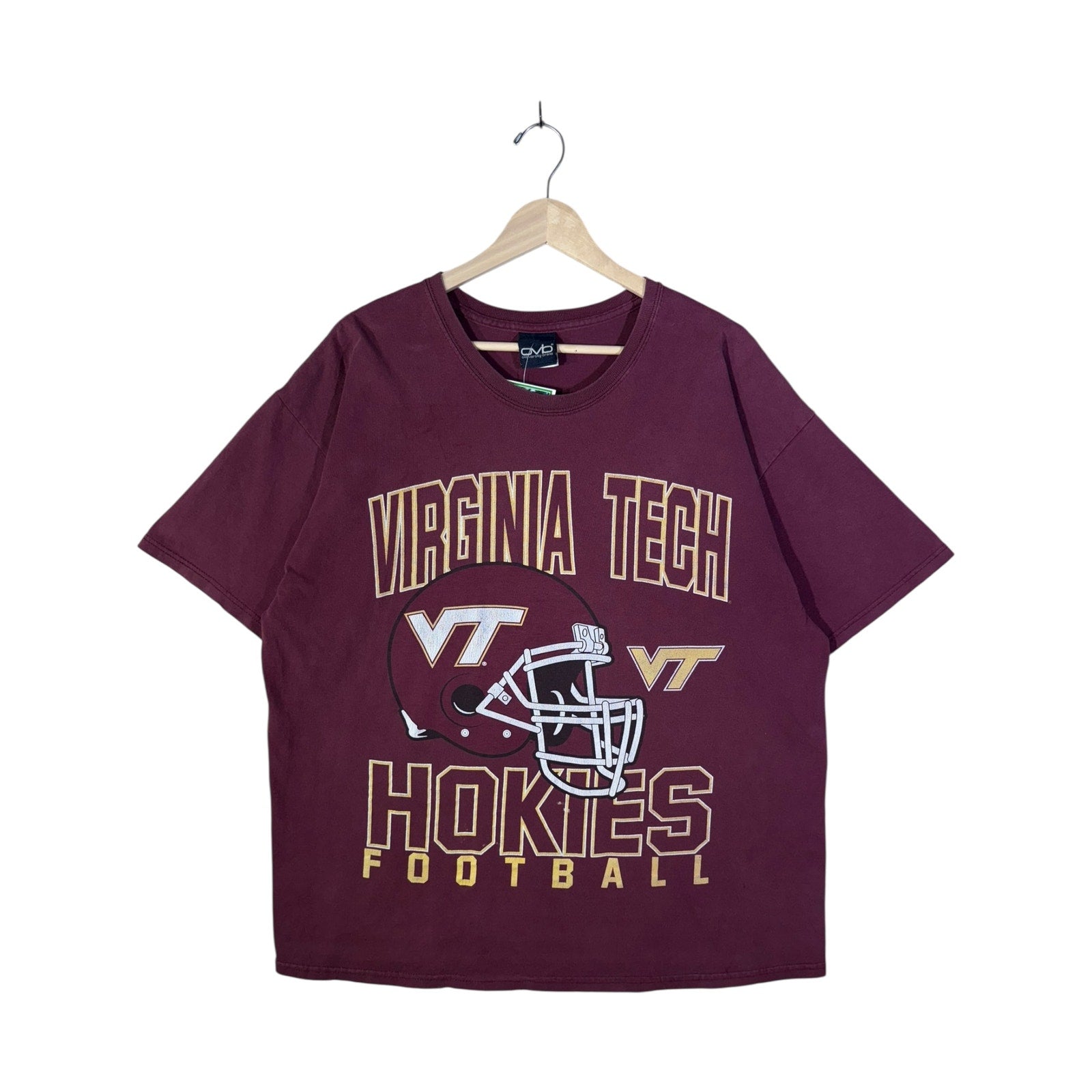 Vintage Virginia Tech Hokies Football T-Shirt