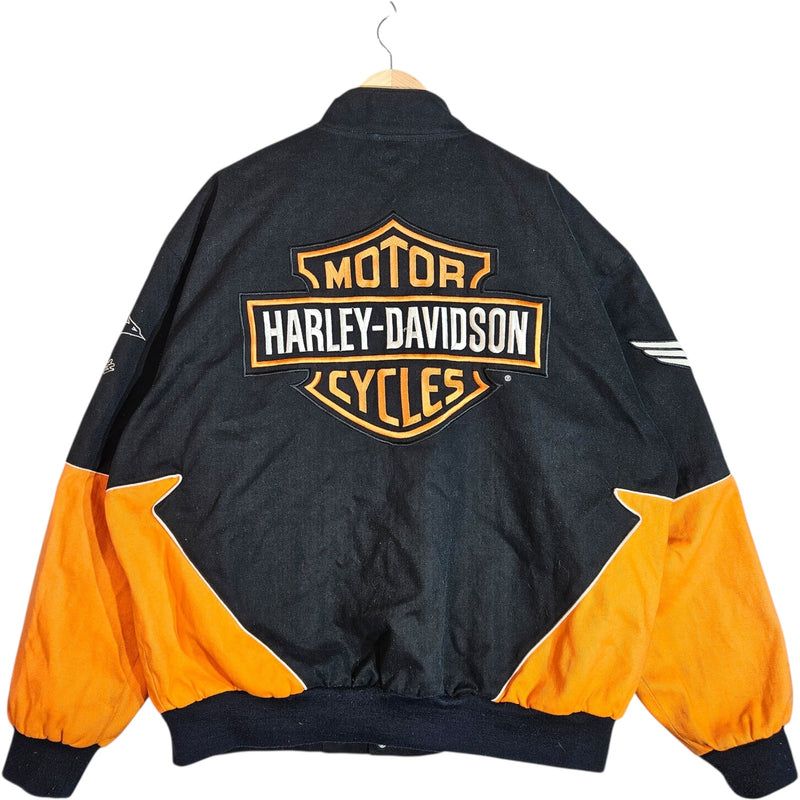 Vintage Harley Davidson Motorsports Bomber Jacket