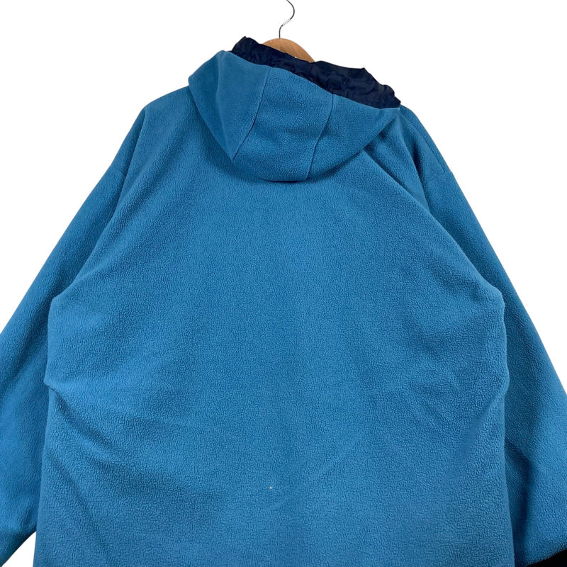 Vintage Nike Reversible Fleece Lined Hooded Jacket