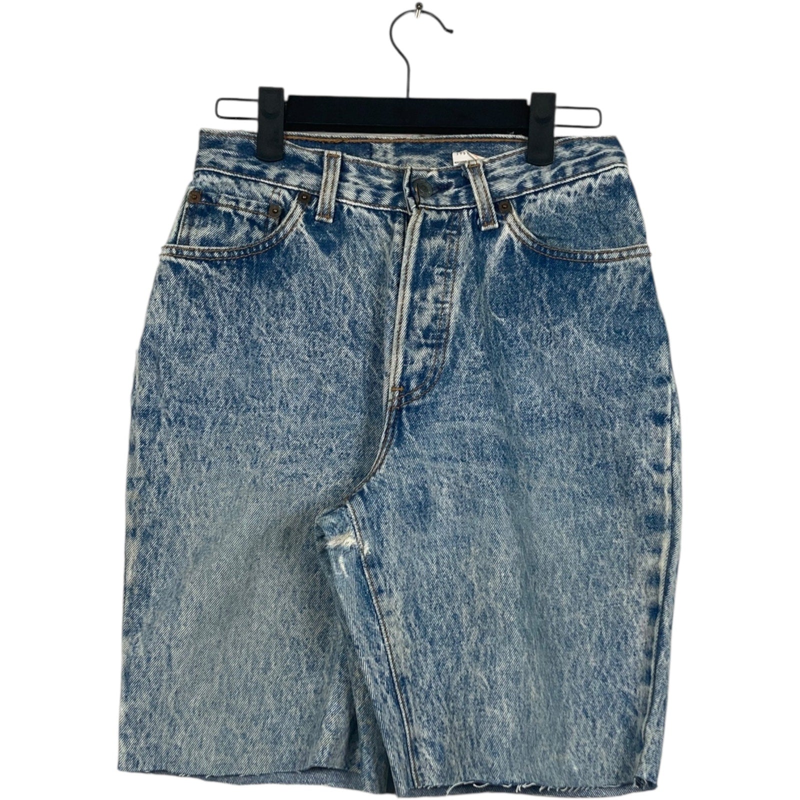 Vintage Levis Acid Wash Denim Cut Off Shorts 26