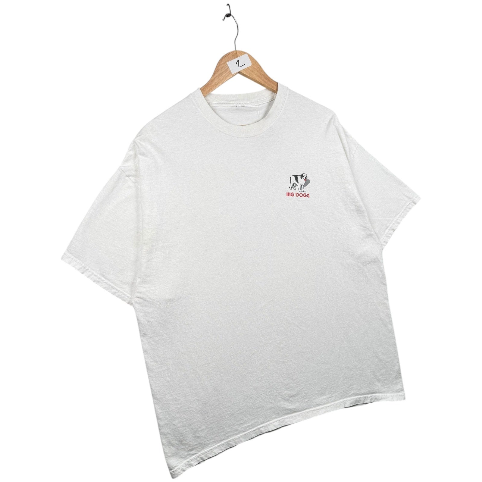 Vintage Big Dogs Attitude Graphic T-Shirt