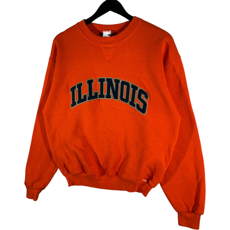 Vintage Russel University Of Illinois Spellout Crewneck