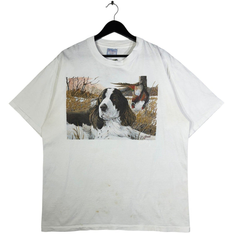 Vintage All Sport Spaniel Dog Cotton T-Shirt