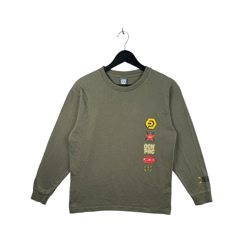 Vintage Ocean Pacific Cotton Long Sleeve T-Shirt
