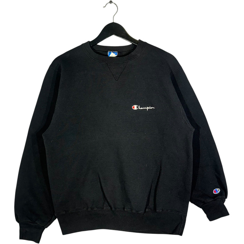 Vintage Champion Small Chest Logo Crewneck 90s