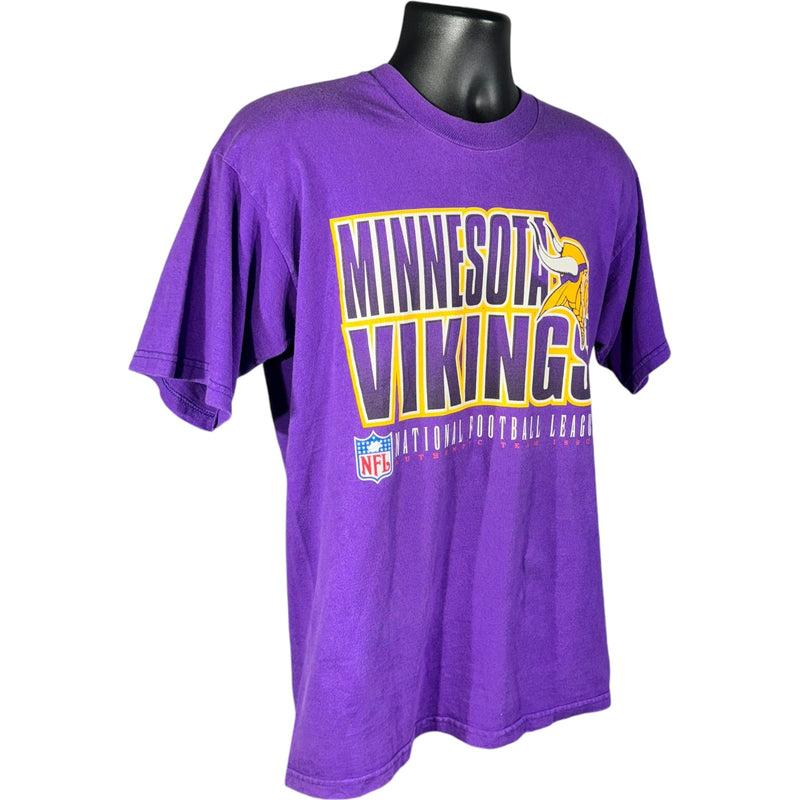 Vintage Minnesota Vikings Spellout Starter Tee