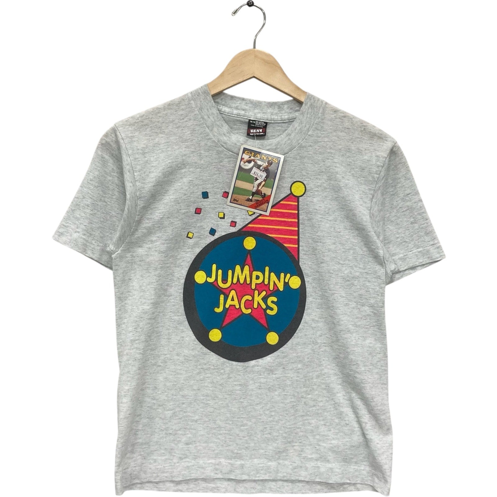 Youth Vintage Jumpin' Jacks Birthday Party Tee