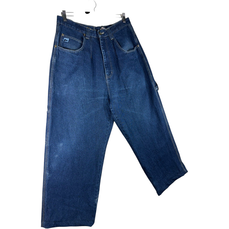Vintage PJ Wide Leg Denim Jeans 34x25
