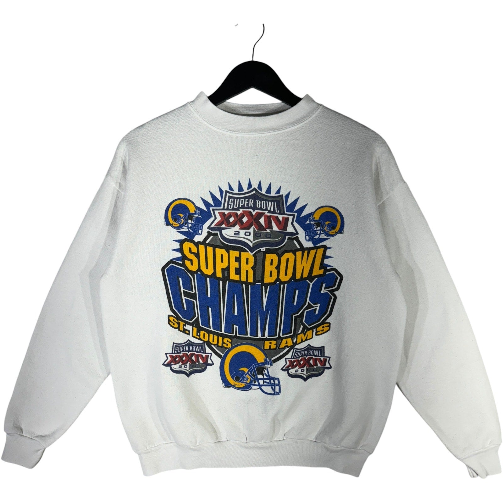 Vintage St. Louis Rams Super Bowl Champions Crewneck 2000