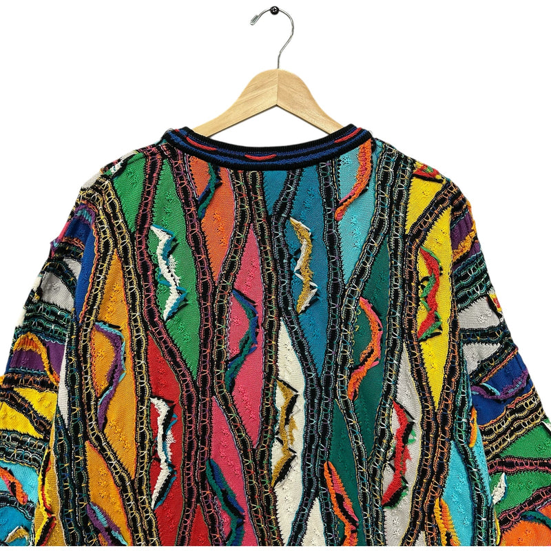 Vintage Coogi 3D Knit Sweater