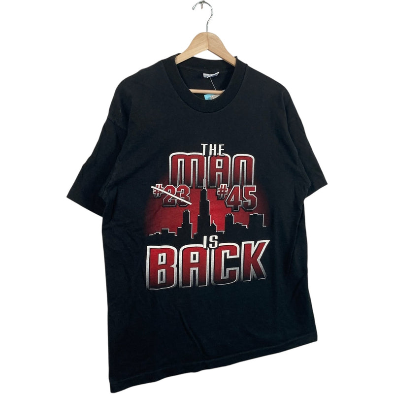 Vintage Michael Jordan "The Man Is Back" Tee