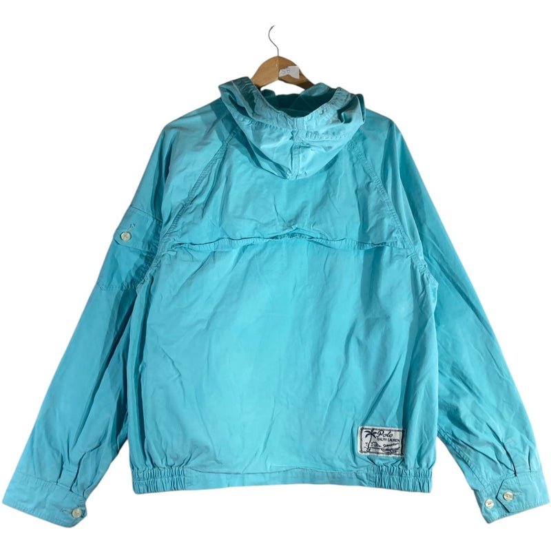 Vintage Polo by Ralph Lauren Full Zip Hooded Windbreaker