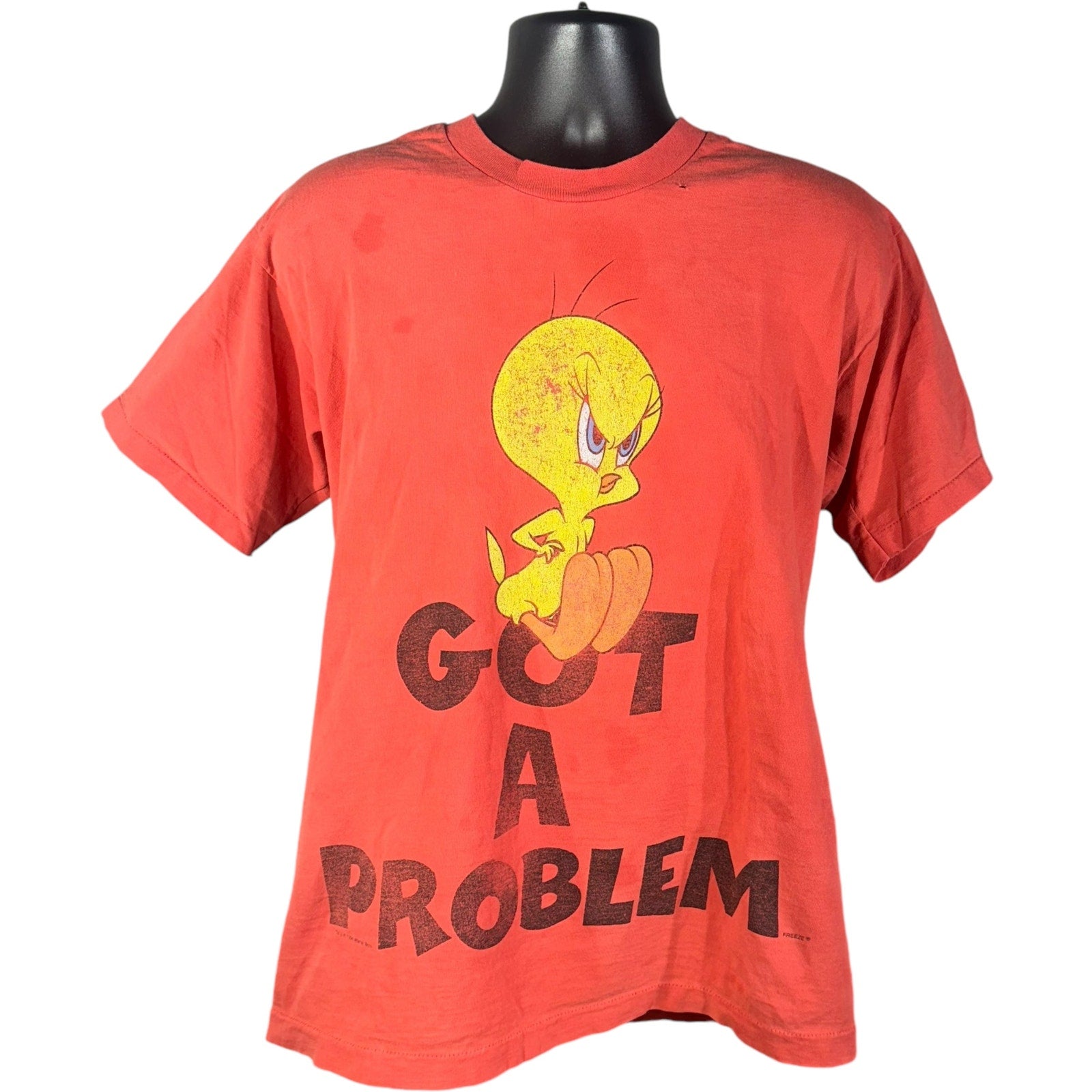 Vintage Looney Tunes "Got A Problem" Tweety Bird Tee 90s