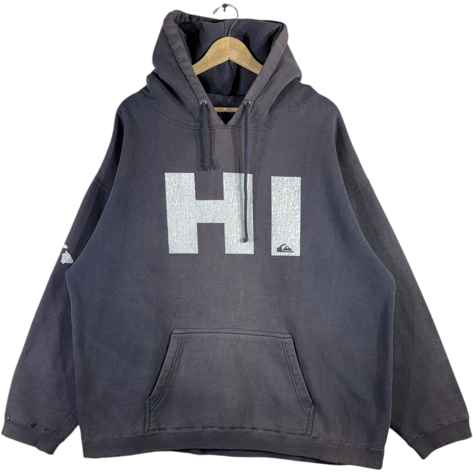 Vintage Quiksilver “HI” Logo Hoodie