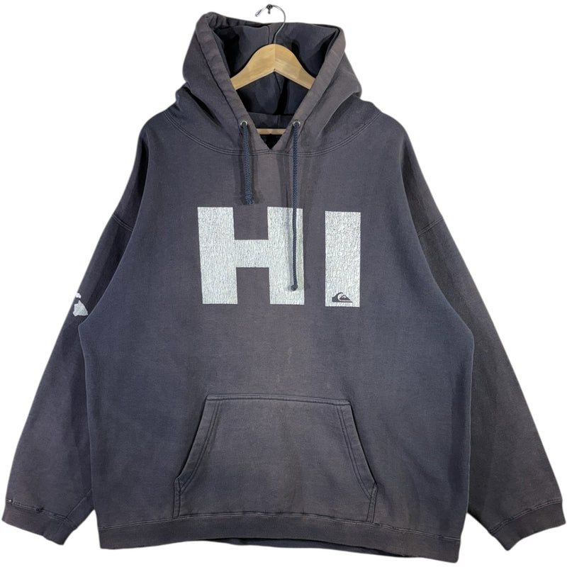 Vintage Quiksilver “HI” Logo Hoodie