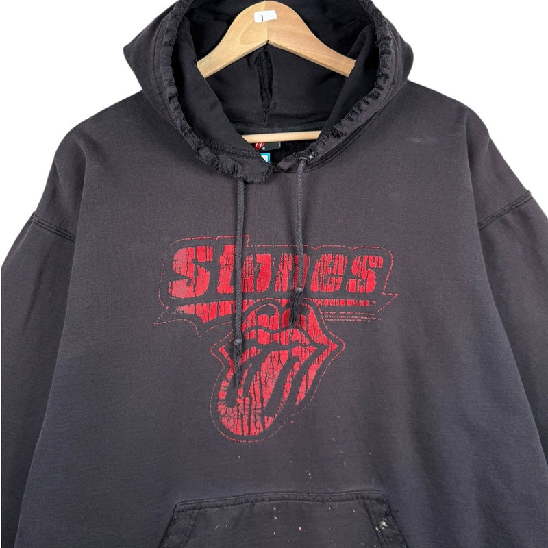 Vintage Rolling Stones Tongue Logo Band Hoodie