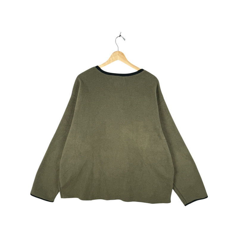 Vintage Polo Sport Ralph Lauren Fleece V-Neck Sweater