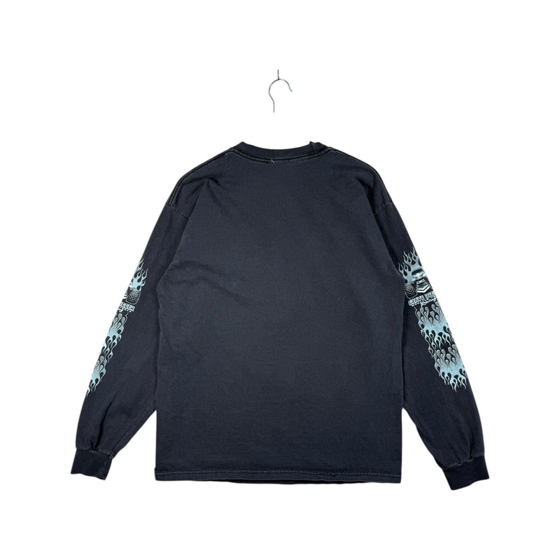Vintage Grave Digger Monster Truck Racing Long Sleeve T-Shirt