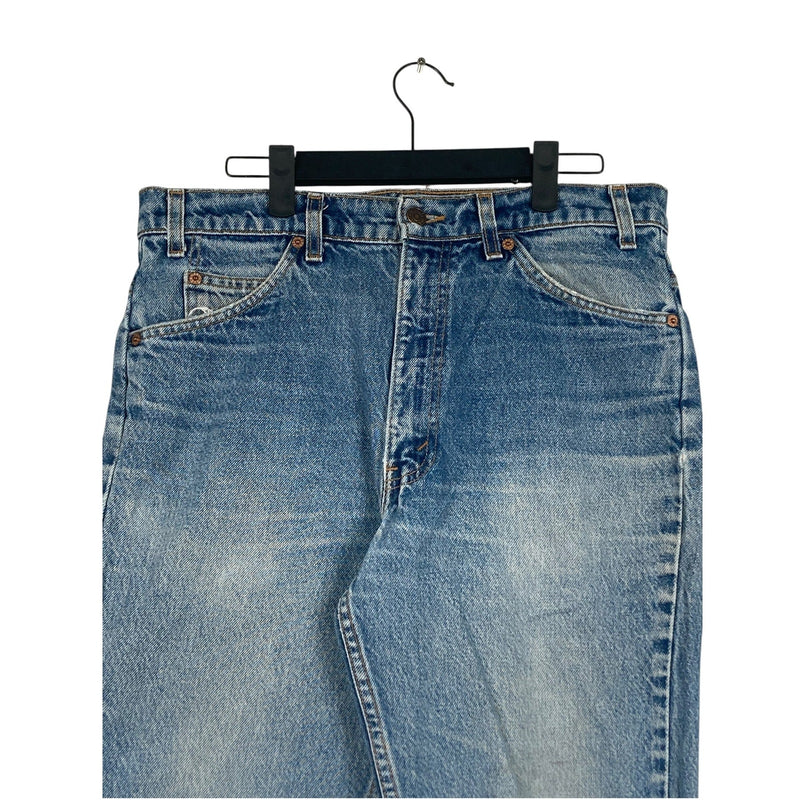 Vintage Levis 517 Denim Cut Off Shorts 34