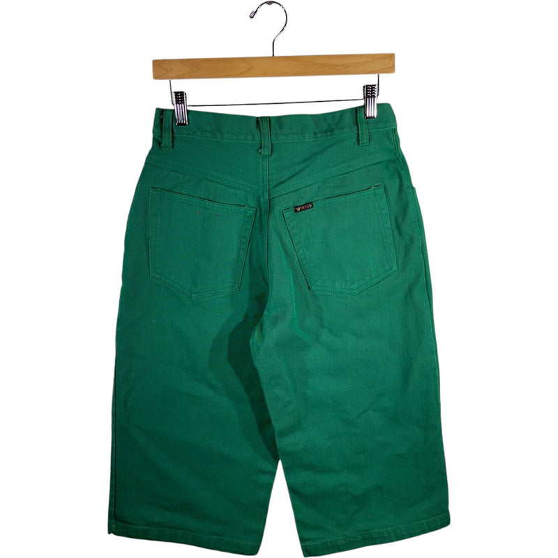 Vintage Wicked Green Denim Shorts 30