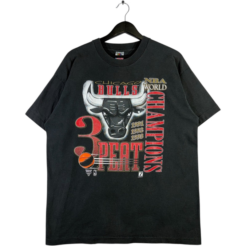 Vintage Chicago Bulls 3-Peat NBA Champions T-Shirt