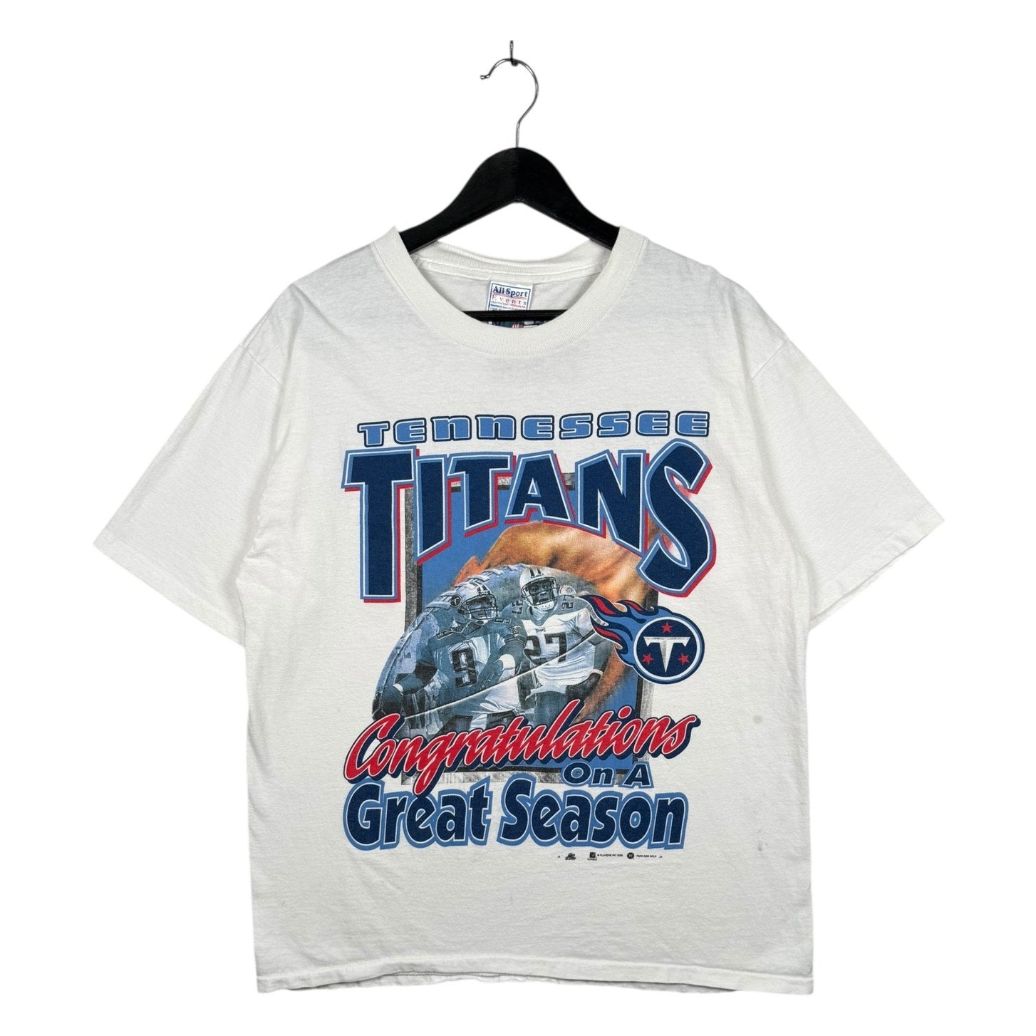 Vintage Tennessee Titans NFL Congratulations T-Shirt