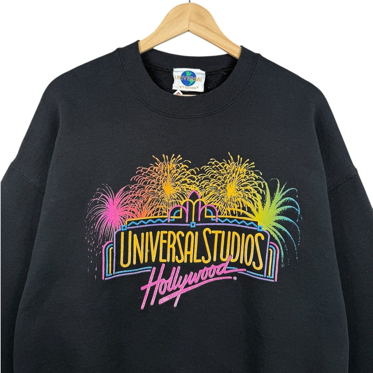 Vintage Universal Studios Hollywood Neon Crewneck