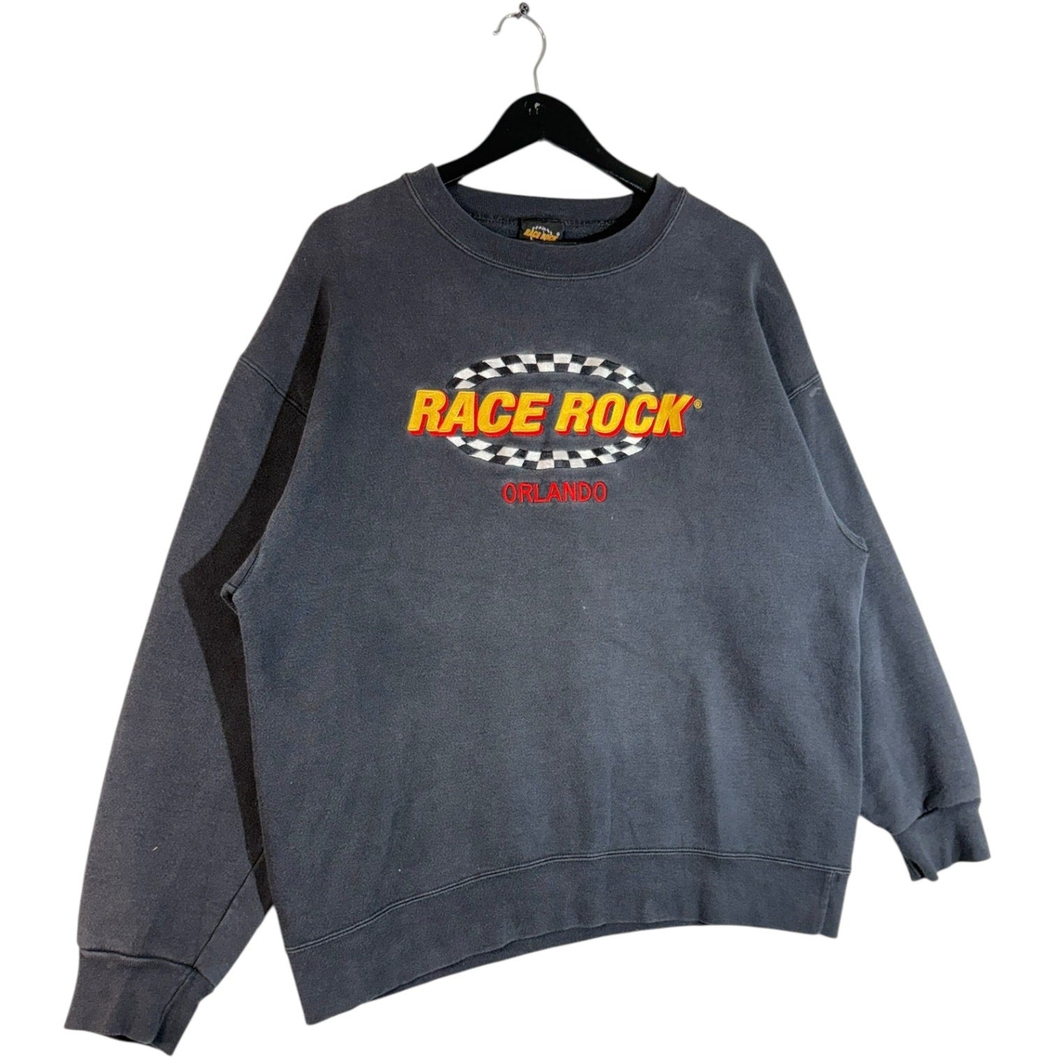 Vintage Orlando Race Rock Crewneck Large