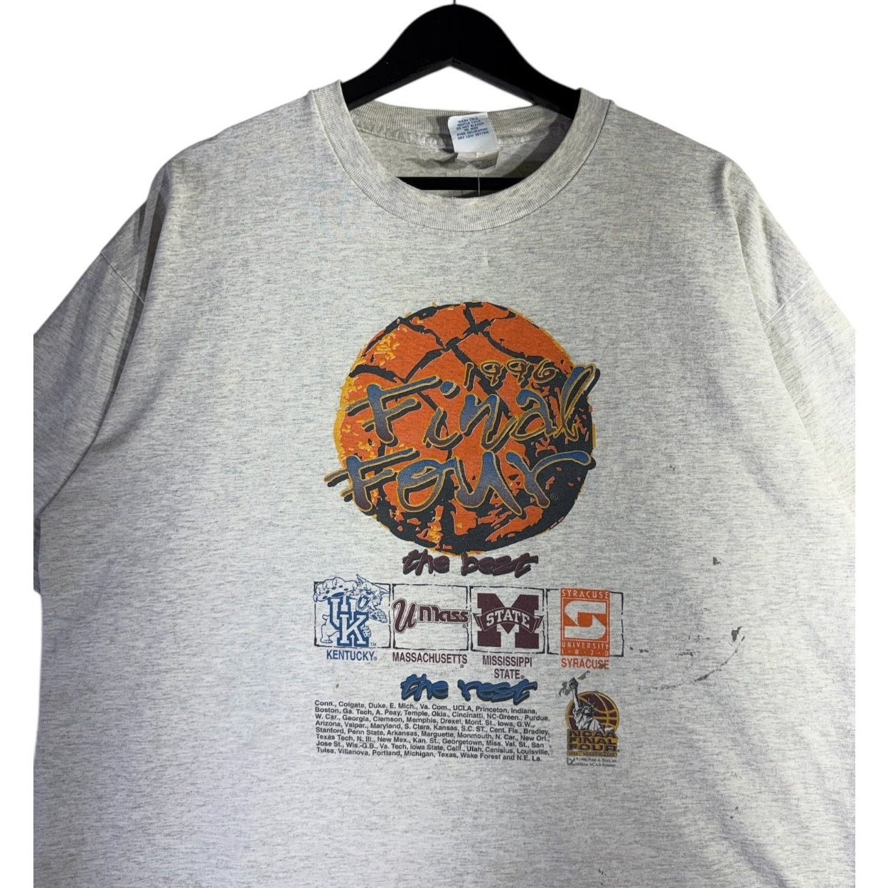 Vintage 1996 NCAA Final Four Basketball T-Shirt