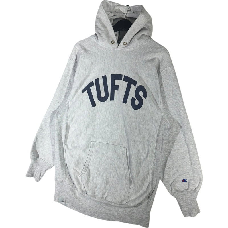 Vintage Champion Reverse Weave Tufts University Hoodie