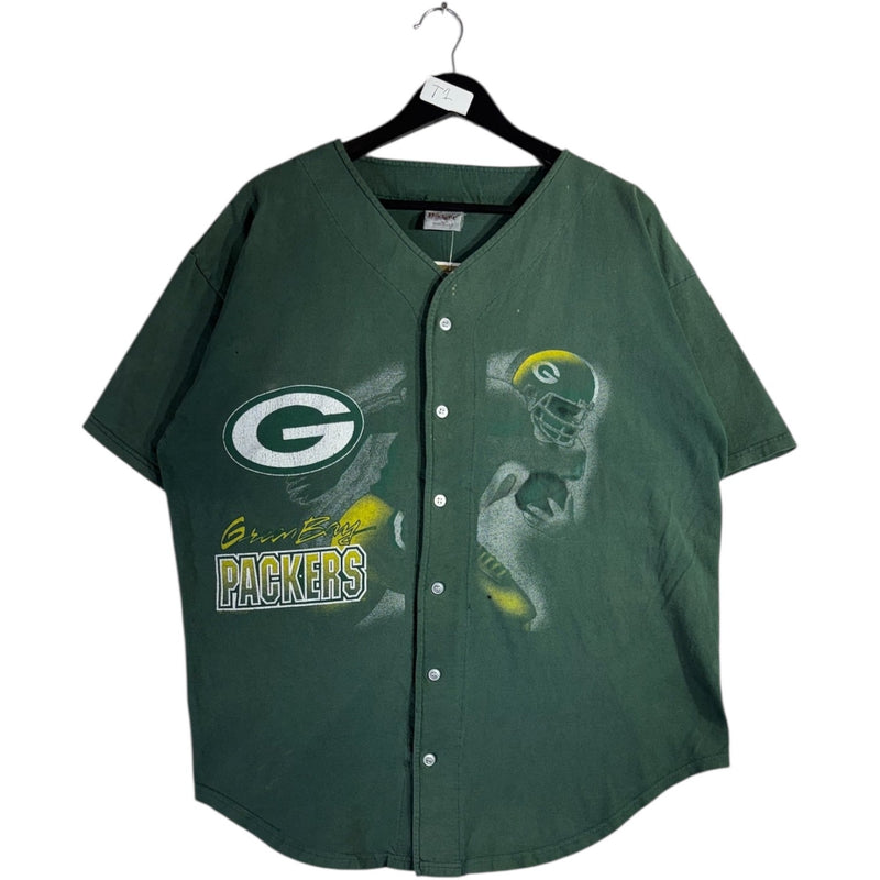 Vintage Green Bay Packers NFL Button-Up Jersey