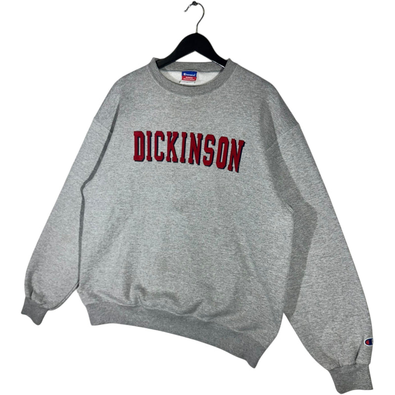 Vintage Champion Dickinson University Spellout Crewneck