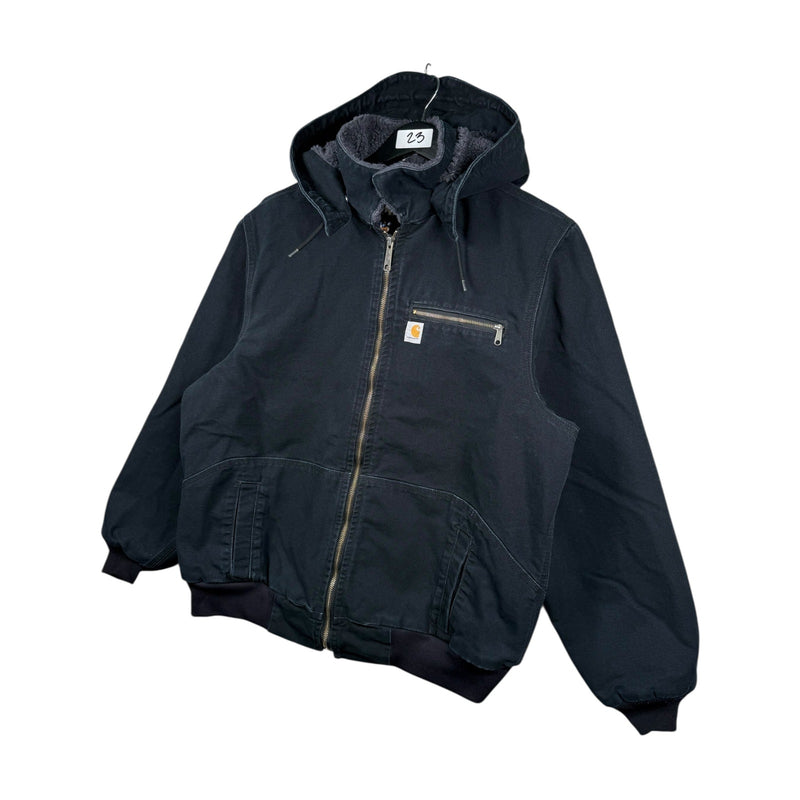 Vintage Carhartt Sherpa-Lined Full Zip Hoodie