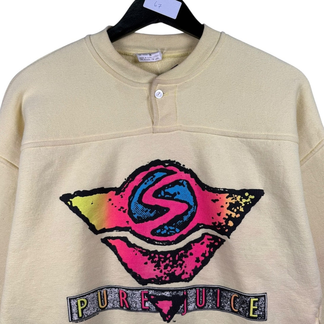 Vintage SIMS Snowboards Pure Juice Crewneck 80s