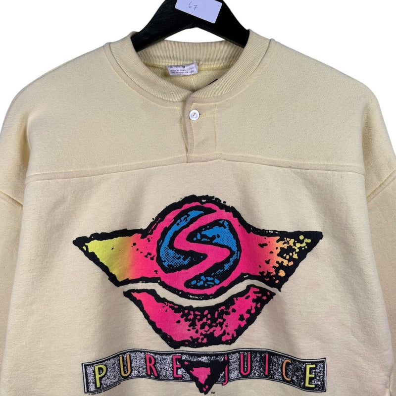 Vintage SIMS Snowboards Pure Juice Crewneck 80s