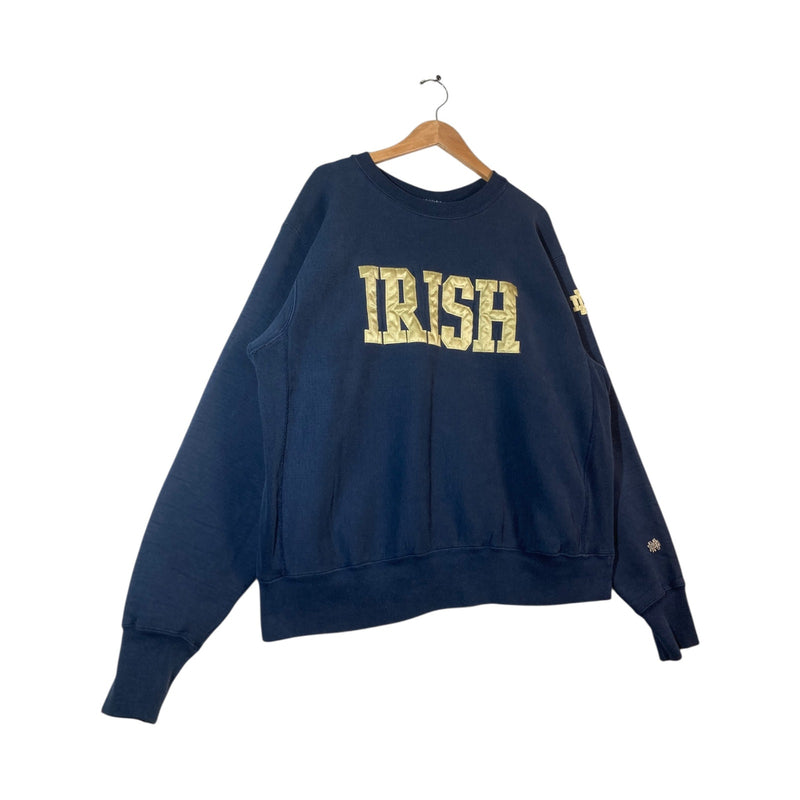 Vintage Notre Dame University Irish Sweater Crewneck
