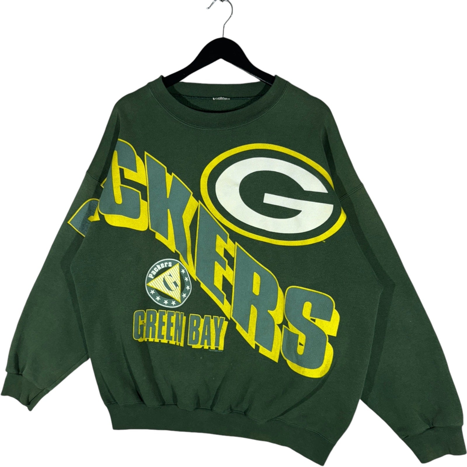 Vintage Green Bay Packers Spellout Crewneck