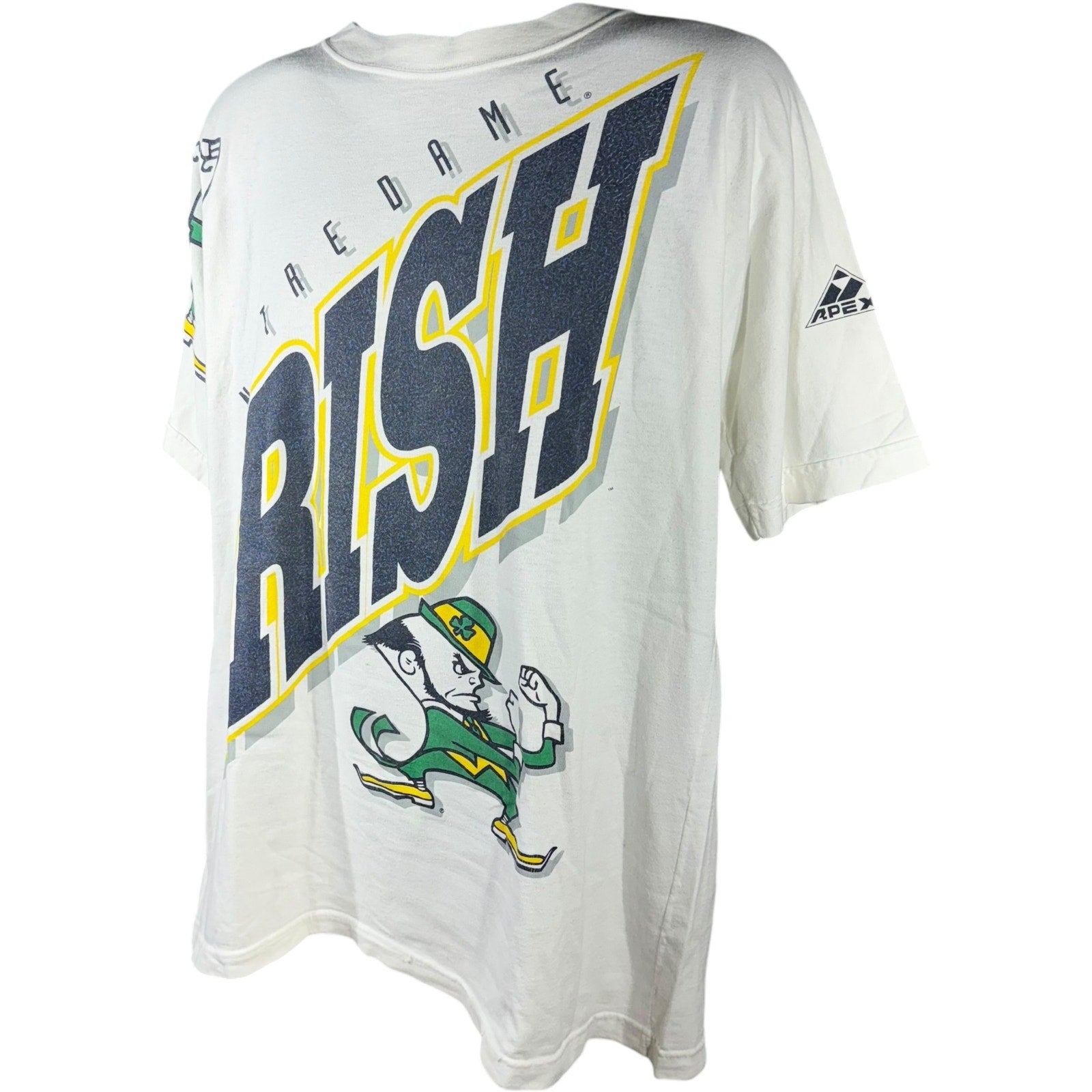 Vintage University of Notre Dame Fightin' Irish AOP Apex Tee