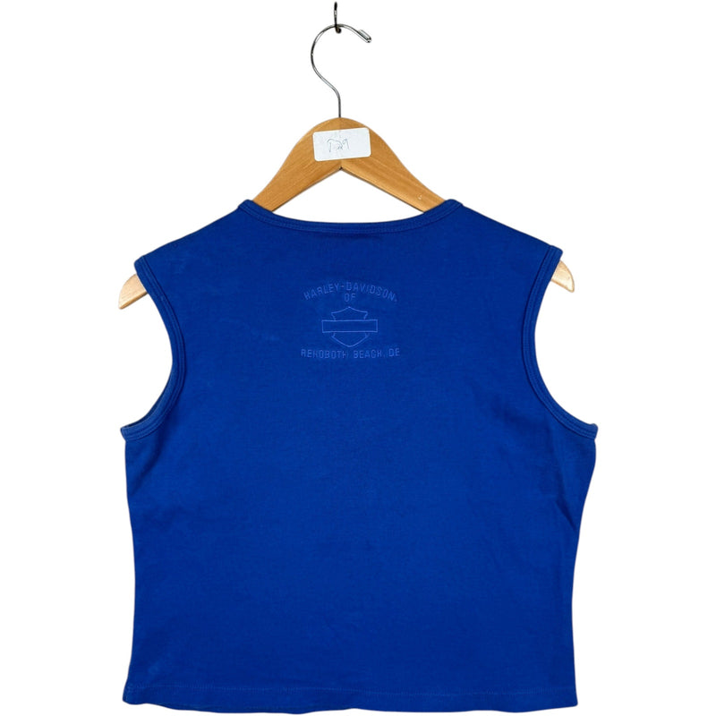 Vintage Harley Davidson Embroidered Tank Top