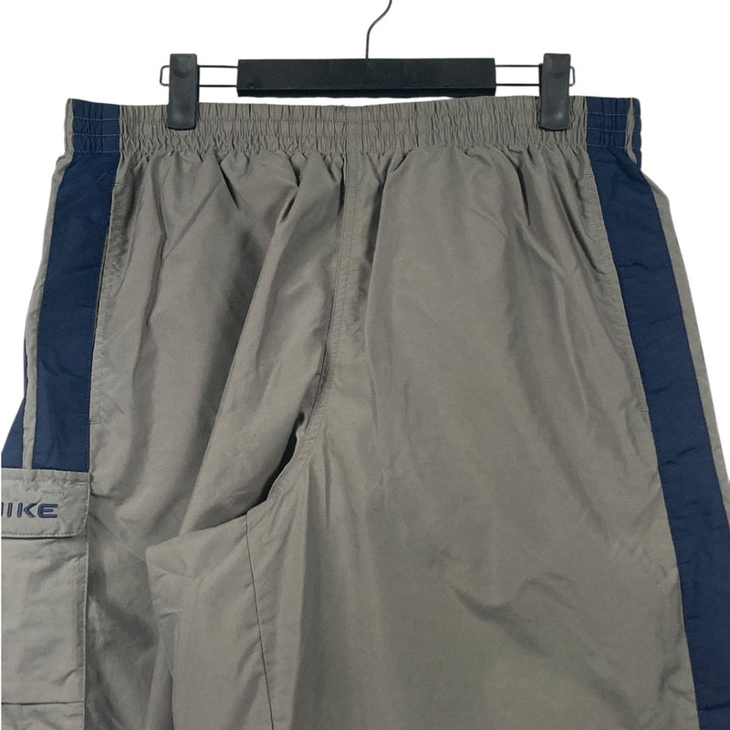 Vintage Nike Colorblock Workout Athletic Cargo Shorts