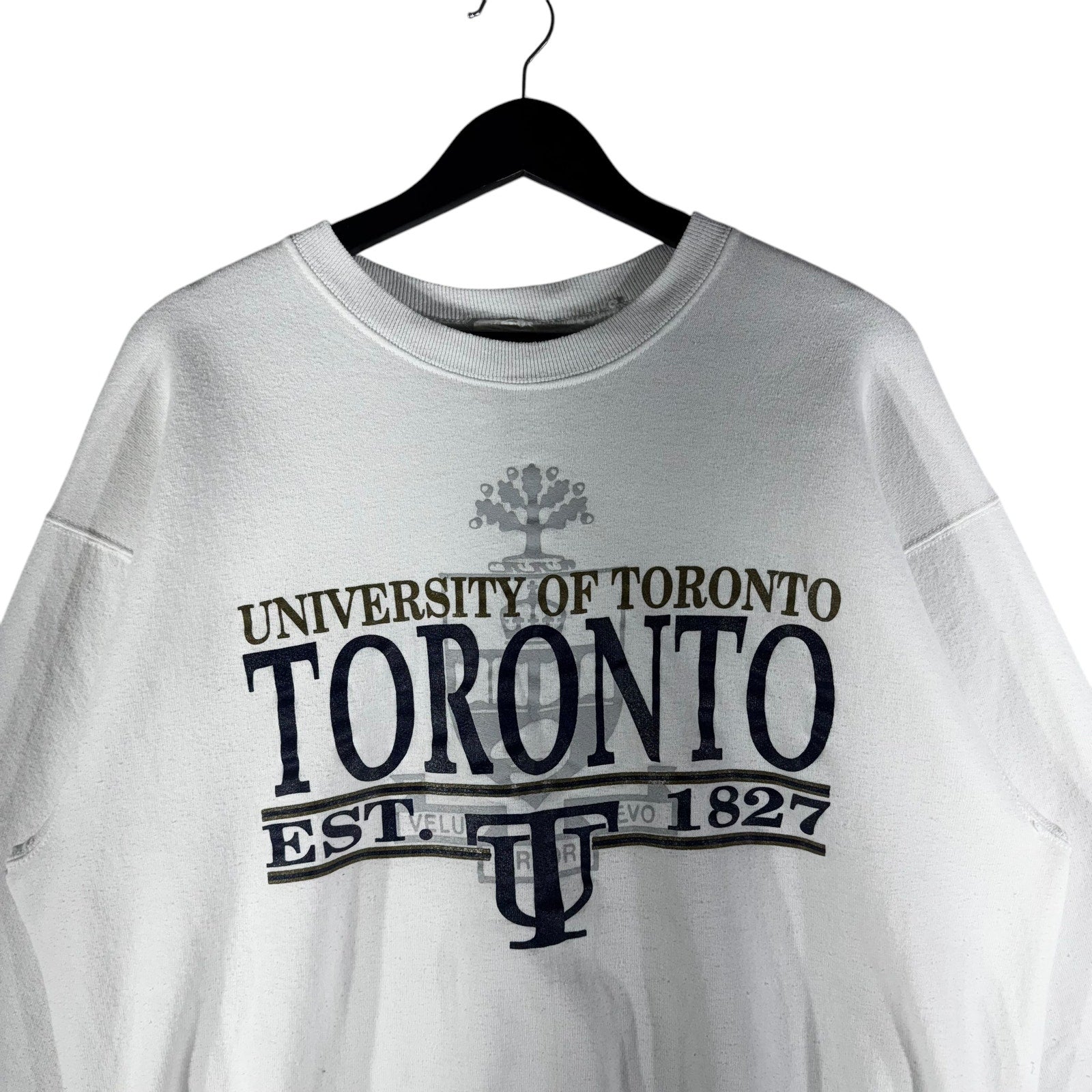 Vintage University Of Toronto Spellout Crewneck