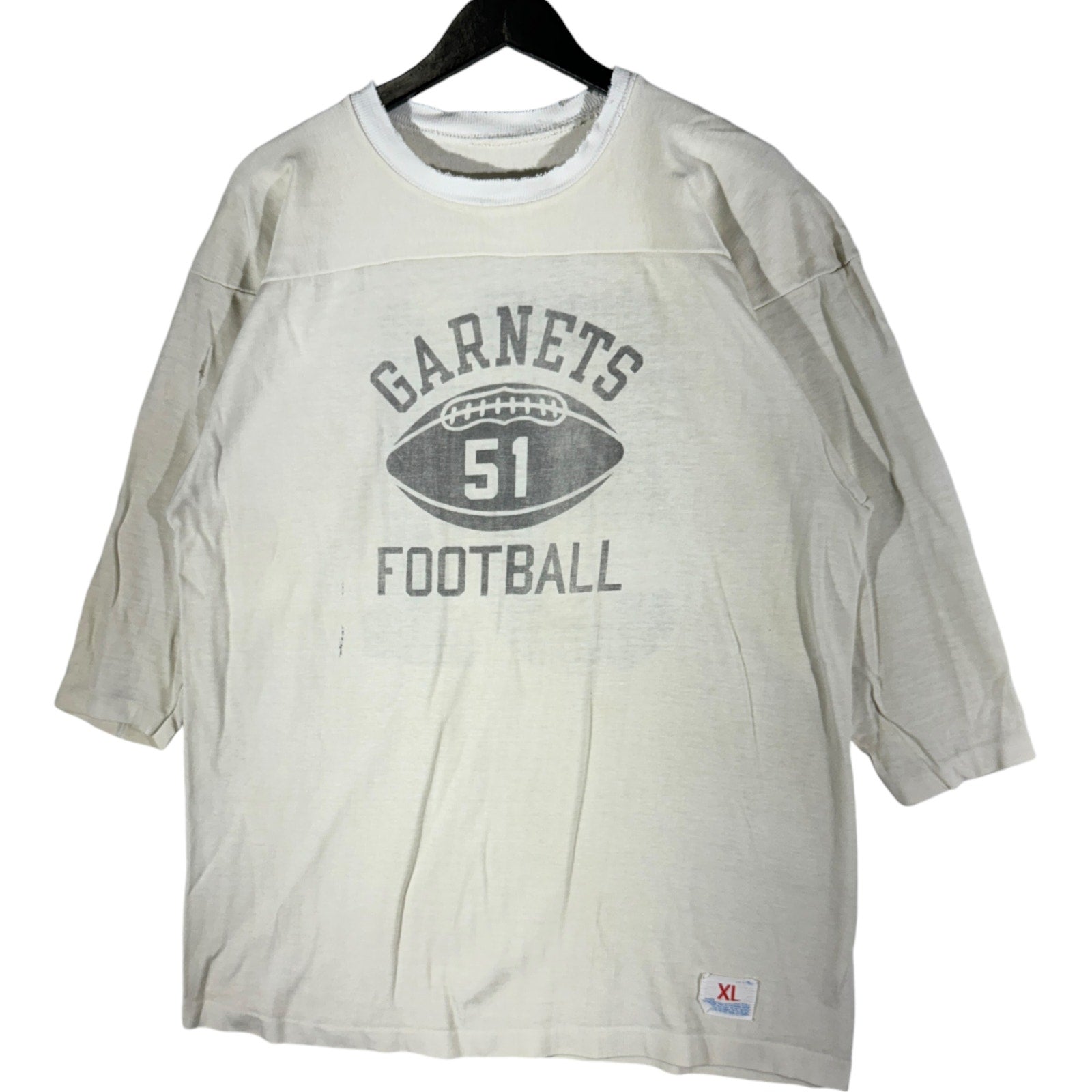 Vintage Champion Garnets Long Sleeve Football Jersey 70s