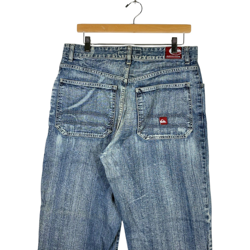 Vintage Quiksilver Wide Leg Denim Jeans M