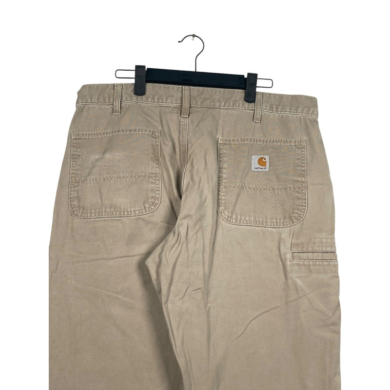 Vintage Carhartt Chino Cut Off Shorts 36