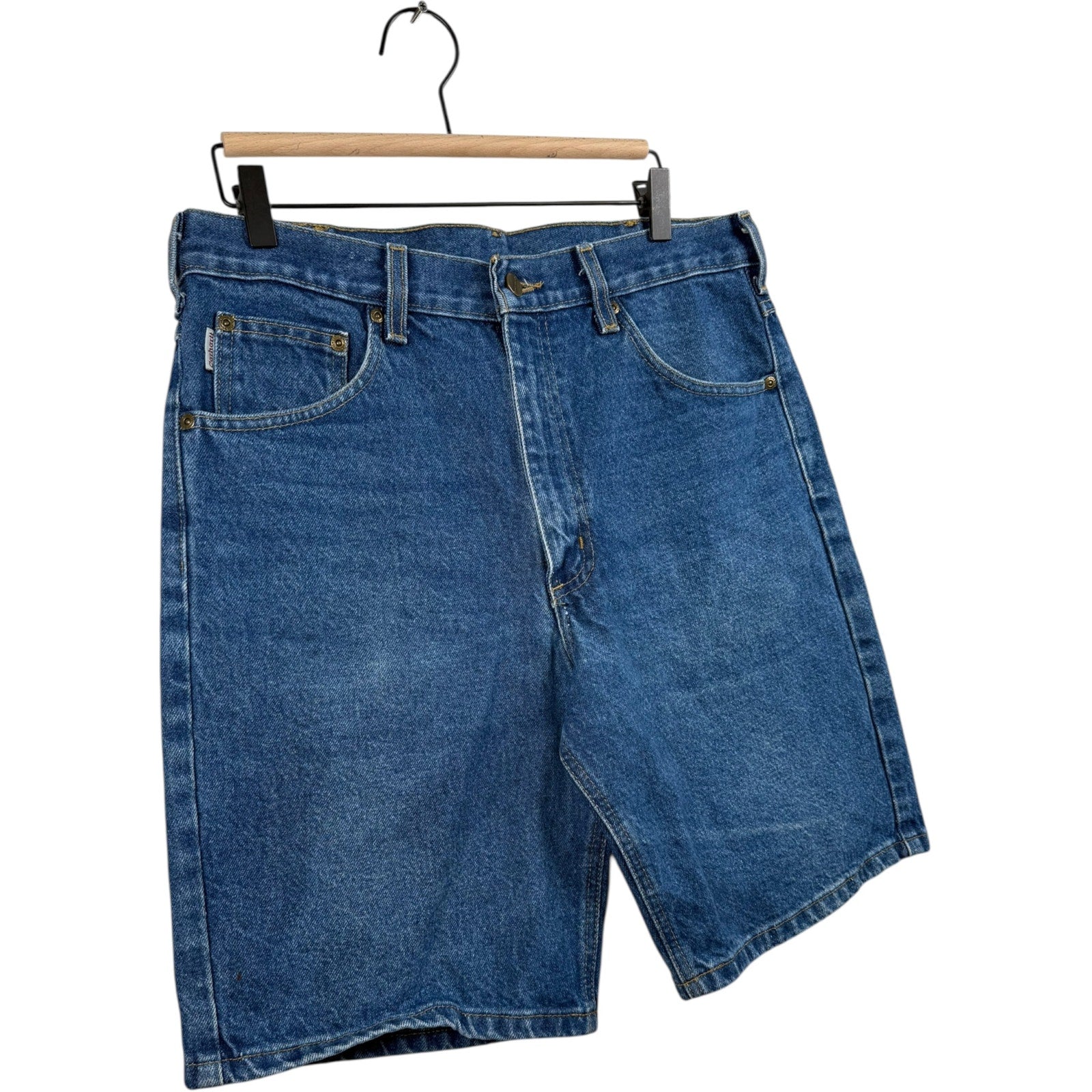 Vintage Carhartt Carpenter Denim Shorts 34