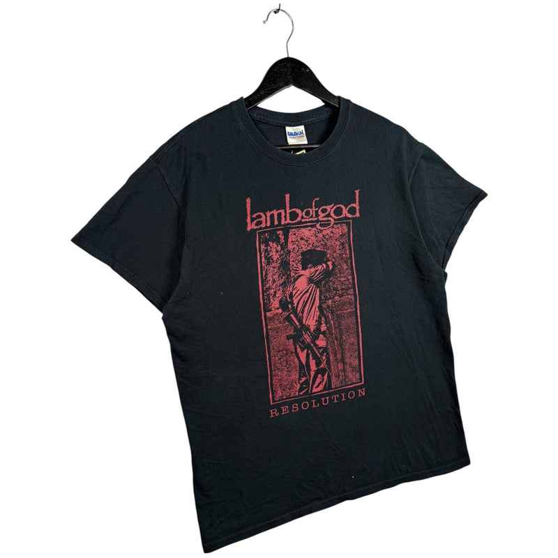 Vintage Lamb of God Resolution Tour 2013 T-Shirt