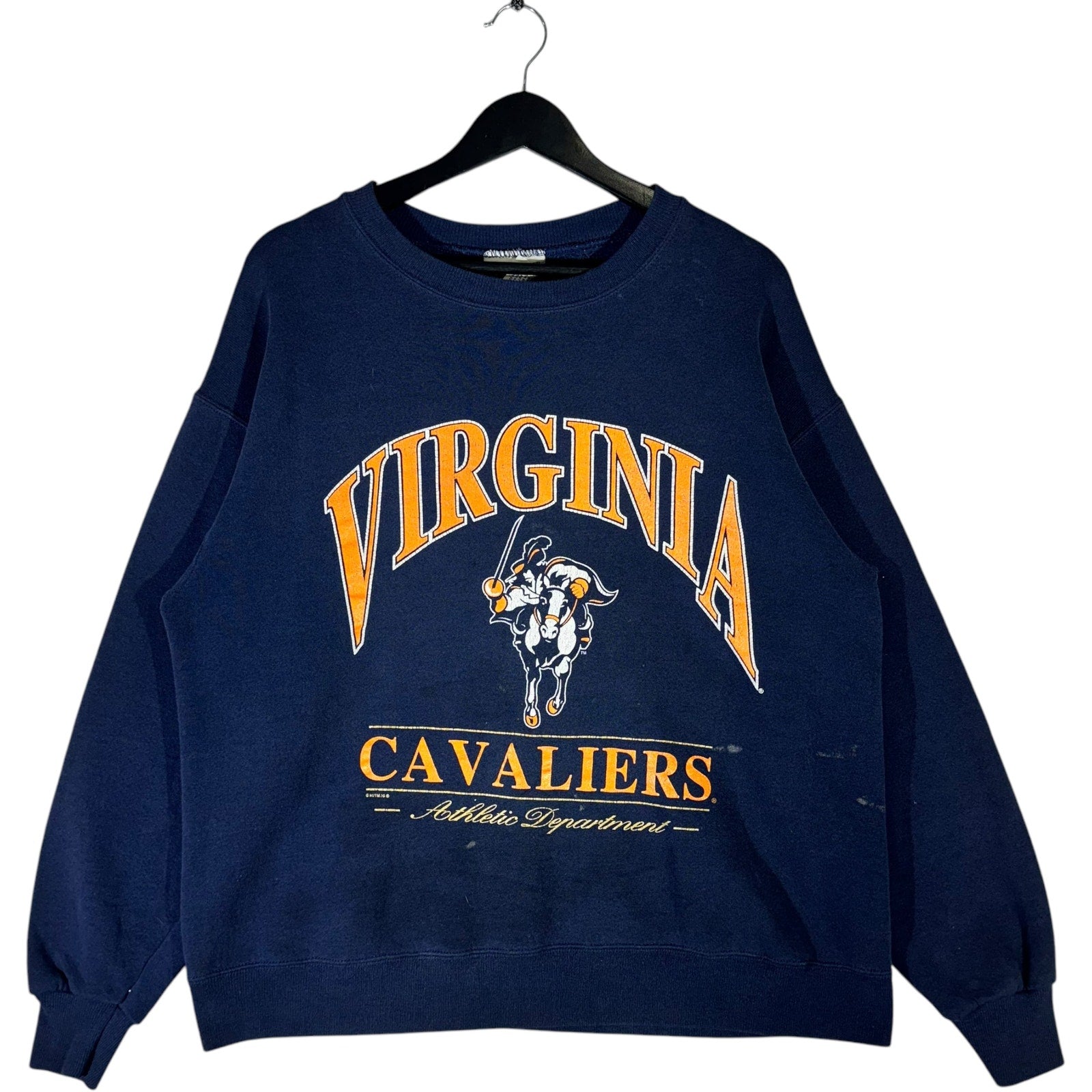 Vintage University Of Virginia Cavaliers Spellout Crewneck